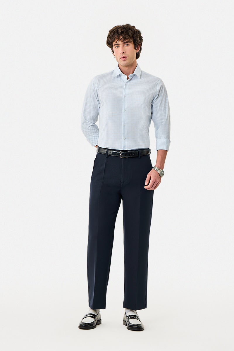 SNITCH Stretch Regular Fit Trousers - Image 5